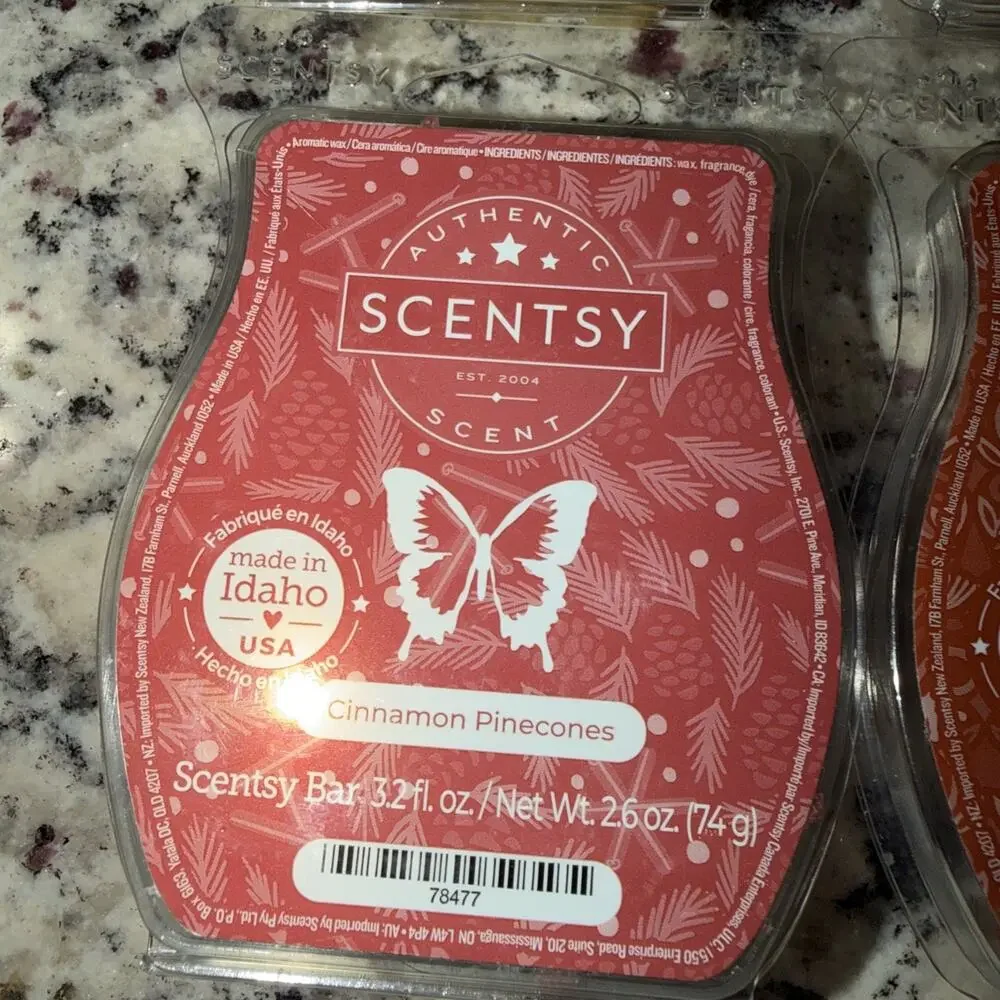 Scentsy Bar Scented Wax Melts 3.2 Oz Mixed Lot Of 4 Used 10 Individual Cubes REM